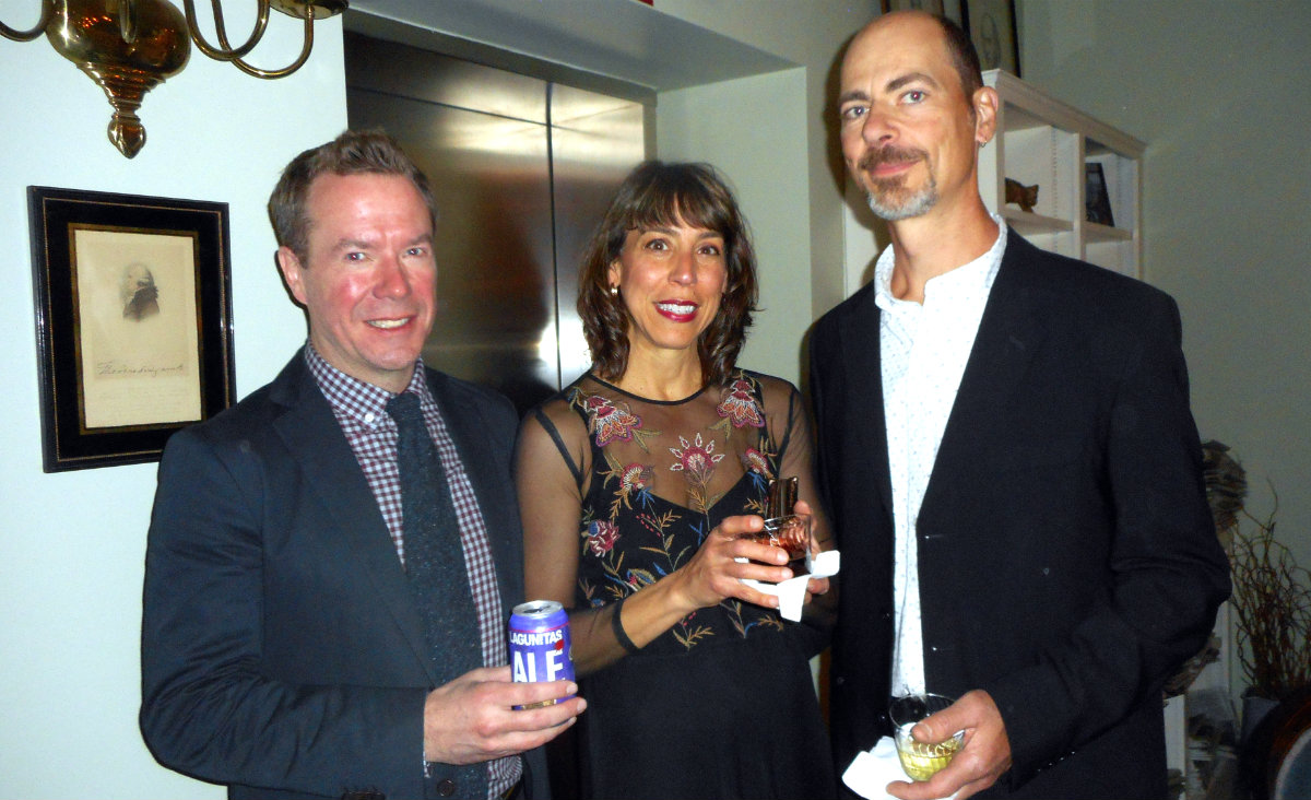 Colin Mathews, Lina Paccaud and Serge Paccaud. Colin Mathews, Lina Paccaud and Serge Paccaud.