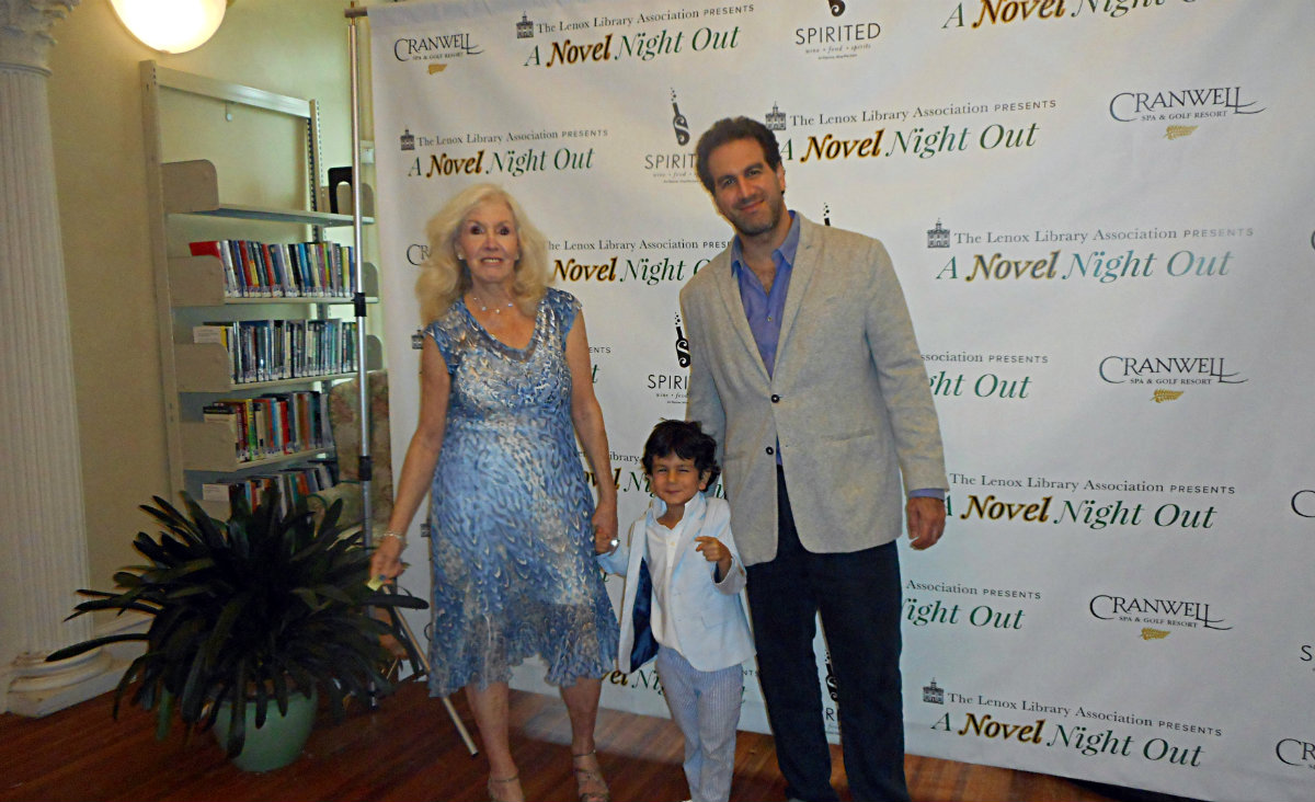 On the Read Carpet, Sandi Stern, Levi Stern and Dan Stern, whose wife co-chaired the event; On the Read Carpet, Sandi Stern, Levi Stern and Dan Stern, whose wife co-chaired the event; 