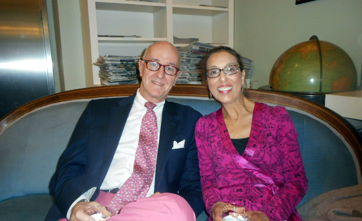 Roderick Thompson and Lisa Zamfino. Roderick Thompson and Lisa Zamfino.