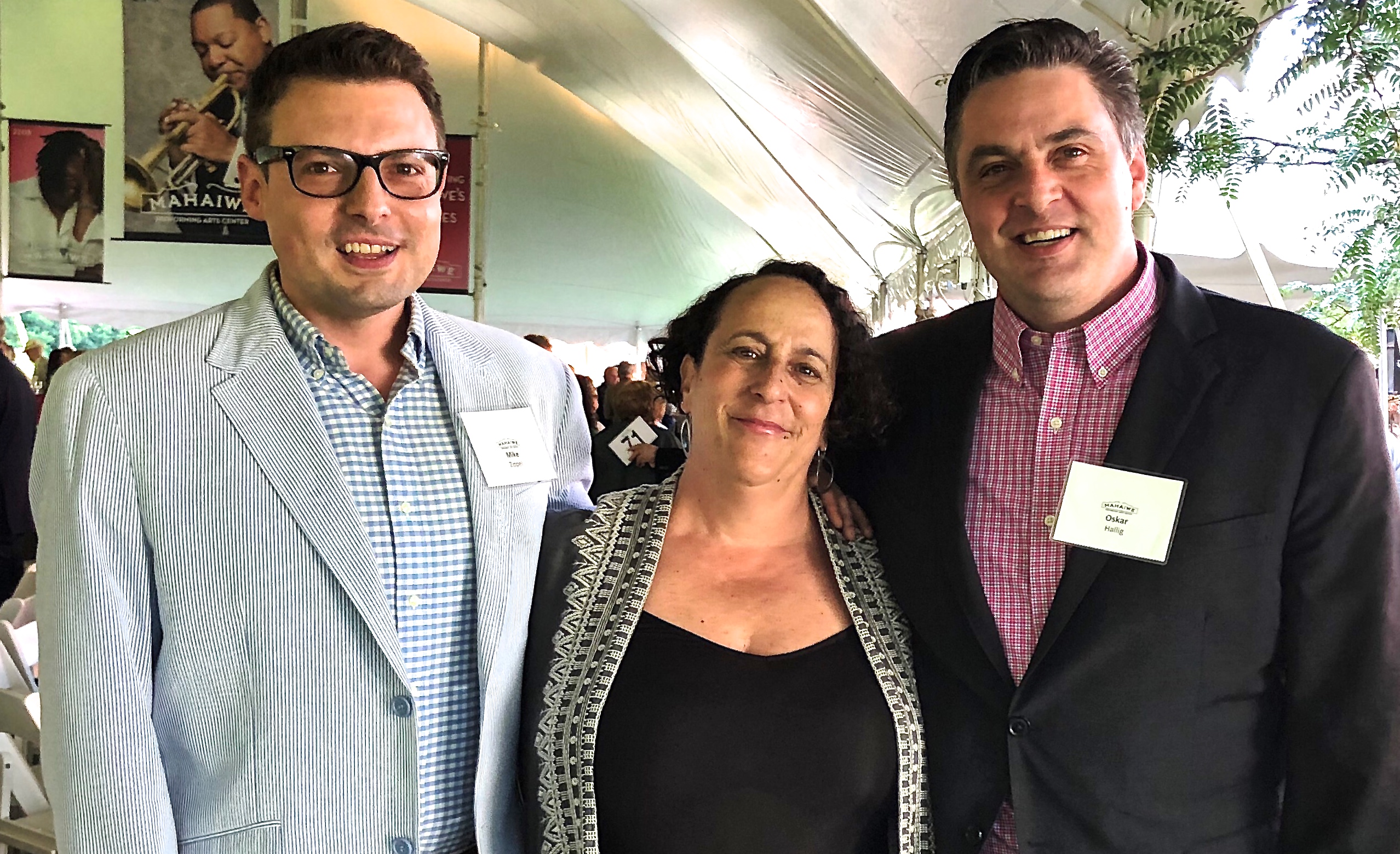 Mike Zippel, Amy Rudnick&nbsp;and Oskar Hallig