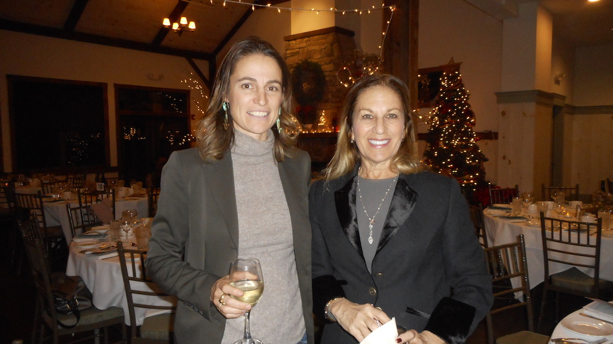 Jen Harvey and board of directors member Barbara Schulman, both of Berkshire Property Agents