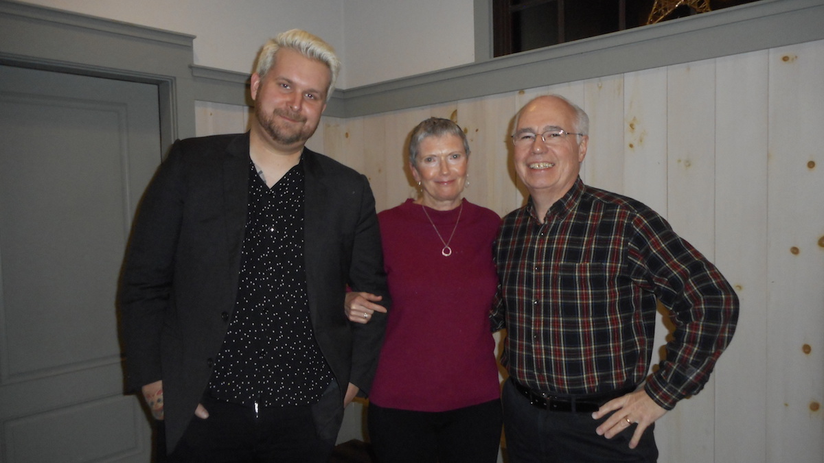 Taylor Nickles with Debbie Dillon and Bob Dillon