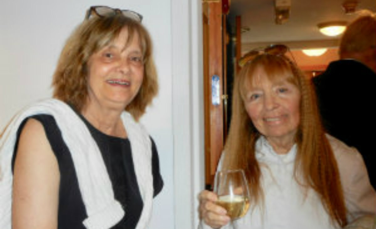 Two of the five co-presidents, Hilde Weisert and Barbara Penn. Two of the five co-presidents, Hilde Weisert and Barbara Penn.