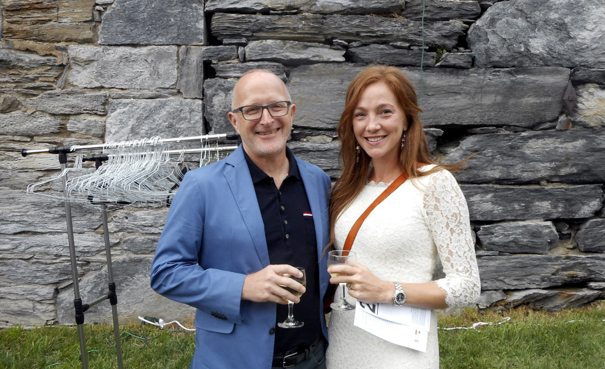 Britton Limes and Nikki Carchedi of Stone House Properties.