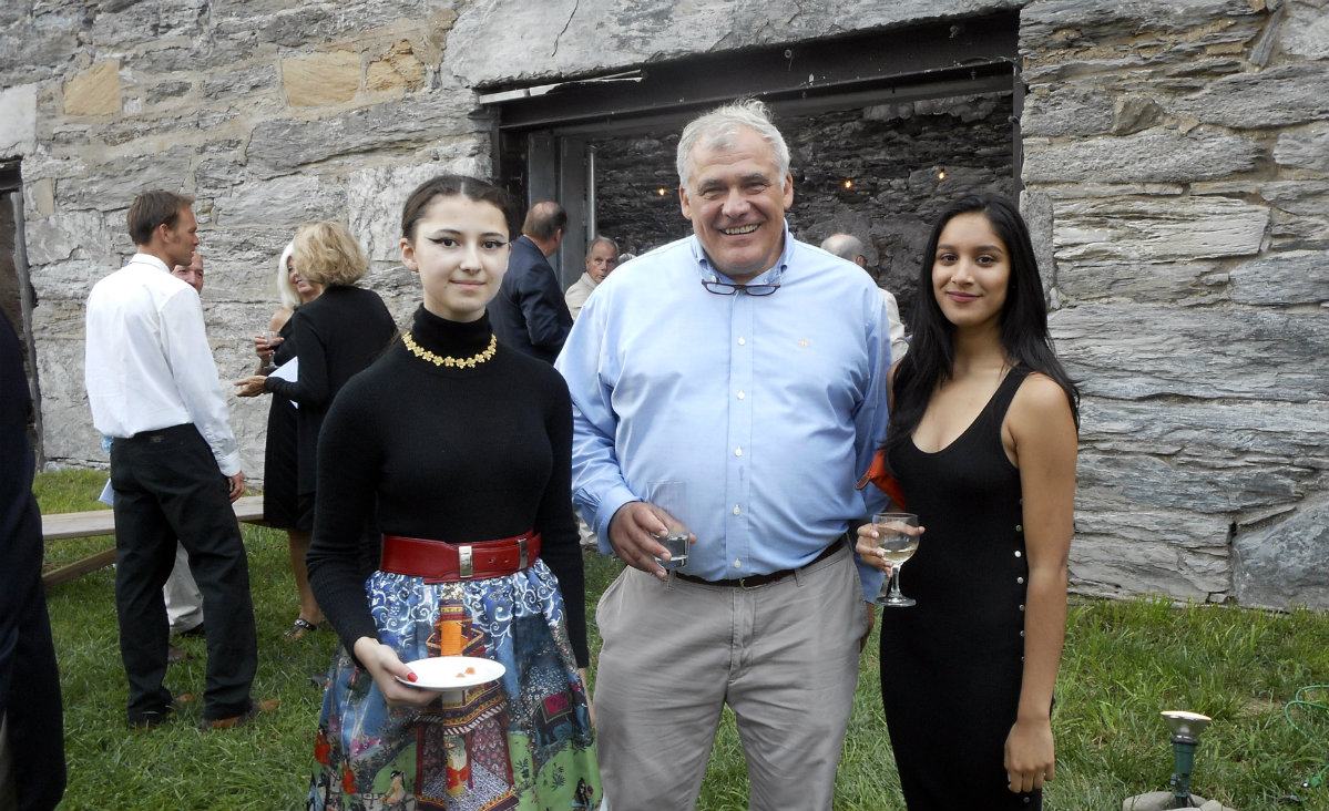 Elizabeth Shoobs, Adrian Shoobs and Rebecca Ghanie.