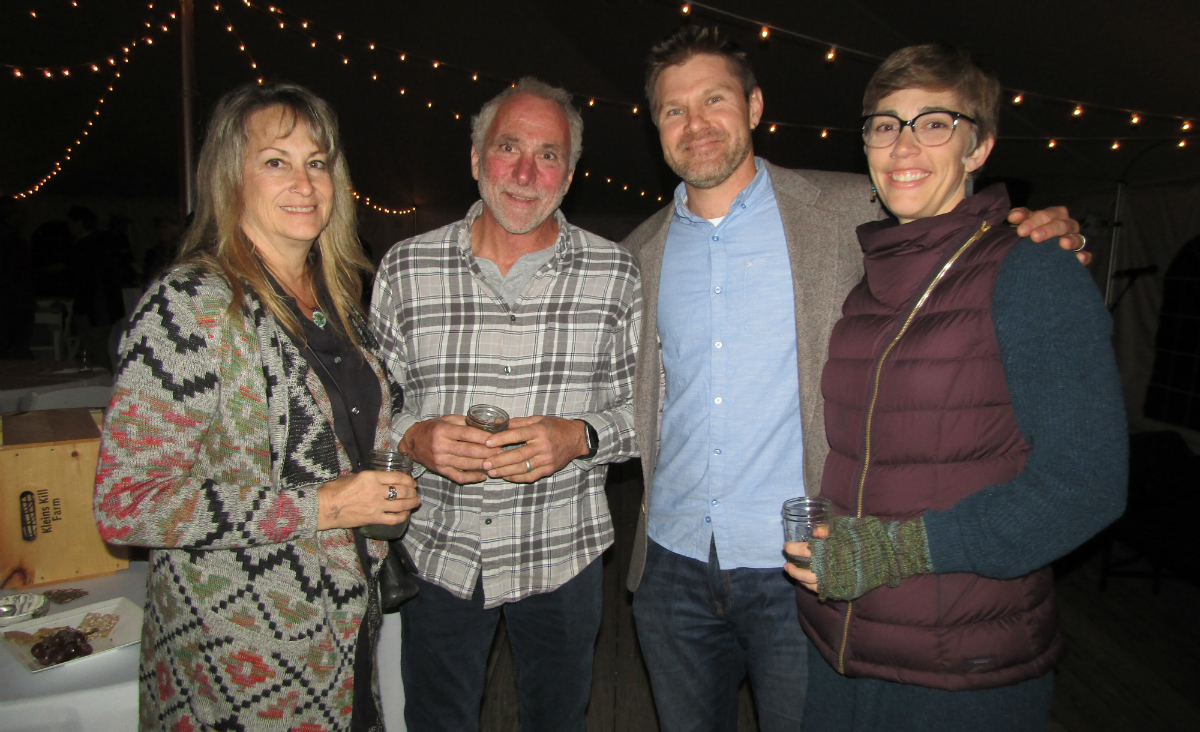 Ruth and Dicken Crane of Holiday Brook Farm with Mike and Katy Evans Ruth and Dicken Crane of Holiday Brook Farm with Mike and Katy Evans