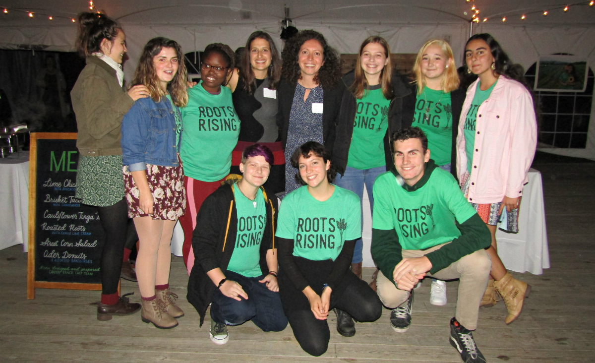 Some of the Roots Rising crew Some of the Roots Rising crew
