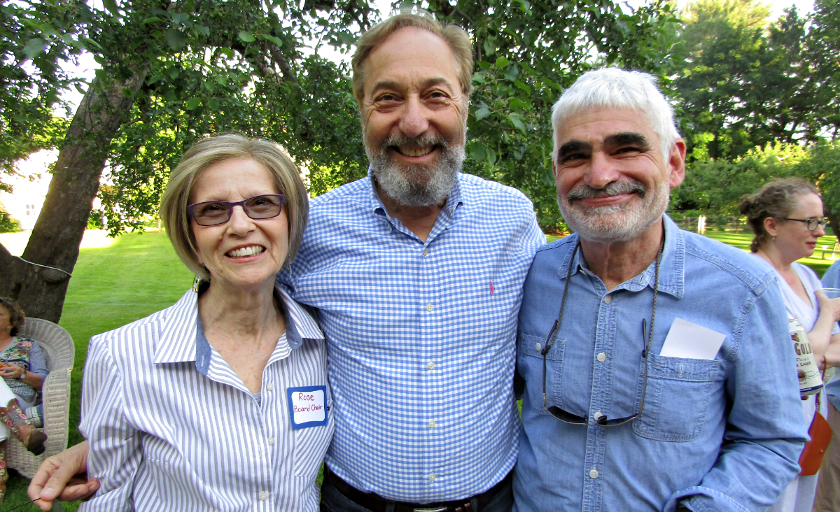 Rose Ellis, attorney Steven Green and Steven Gerrard, a philosophy professor at Williams College Rose Ellis, attorney Steven Green and Steven Gerrard, a philosophy professor at Williams College
