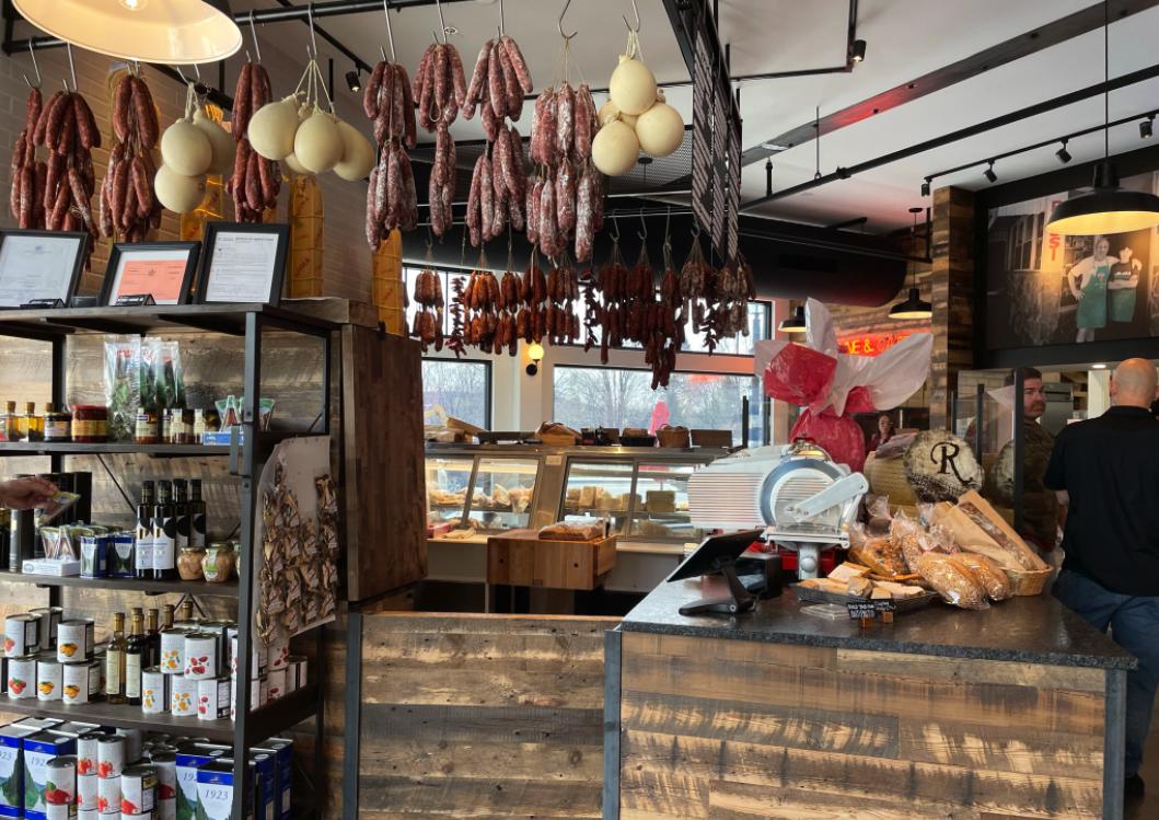 From pantry items like dried mushrooms and canned tomatoes to a wide variety of meats and cheeses, the Alimentari is an Italian food lover's paradise. - Richard L. Ness