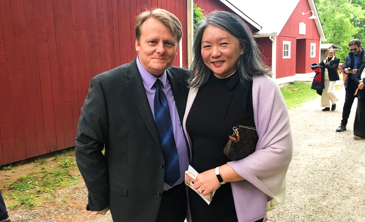 Scott Ruffcora and Violet Yuen