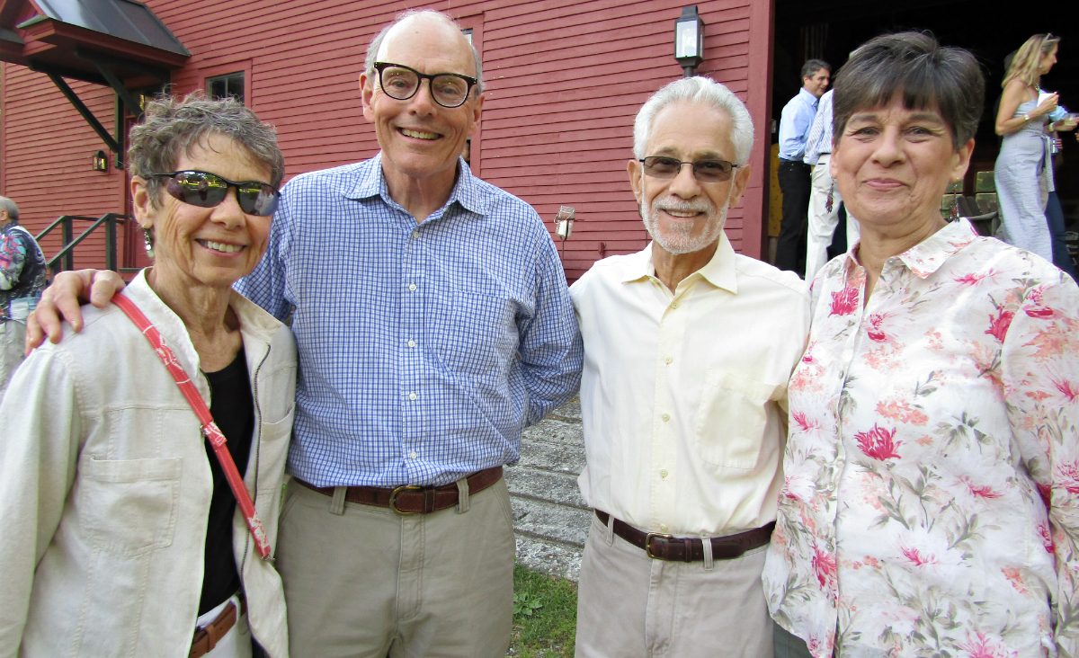 Ruth Harrison and Lee Harrison with Frank and Louise Farkas Ruth Harrison and Lee Harrison with Frank and Louise Farkas