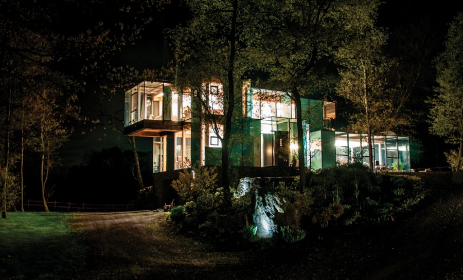 Franz Safford's VS1 Glass house. All photos by Julian Safford