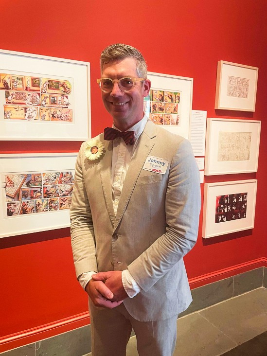 Johnny Sampson, Mad Magazine cartoonist
