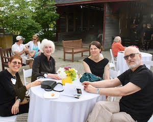 Faye Menken Schneier, Iris Fearon,Andrea Cakars and Judge Roger Schneier. Faye Menken Schneier, Iris Fearon,Andrea Cakars and Judge Roger Schneier.