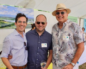 Josh Schulteis,&nbsp;Jimmy Asci&nbsp;and party co-host&nbsp;Joe Baker.