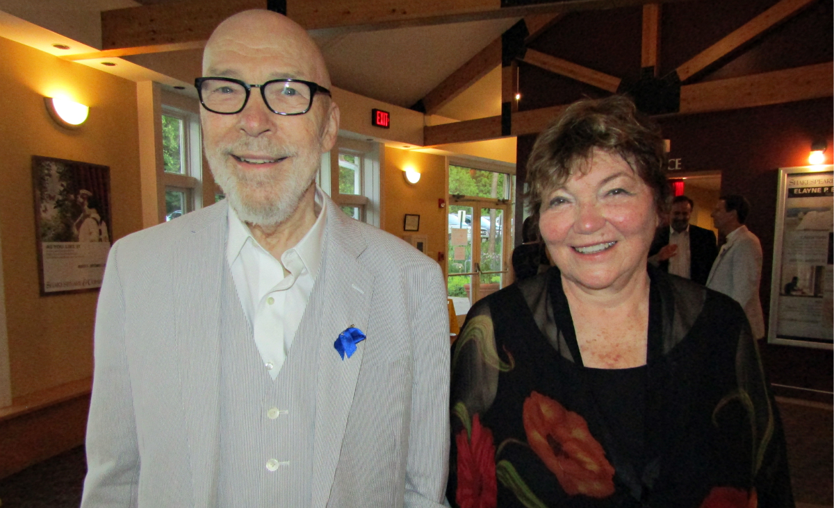 Dennis Krausnick and Tina Packer Dennis Krausnick and Tina Packer