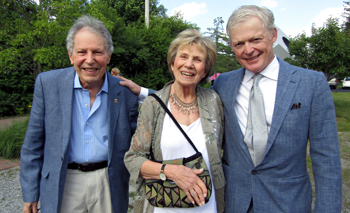 Trustee Dr. Gerald Friedman, Roberta Friedman and Artistic Director Allyn Burrows Trustee Dr. Gerald Friedman, Roberta Friedman and Artistic Director Allyn Burrows