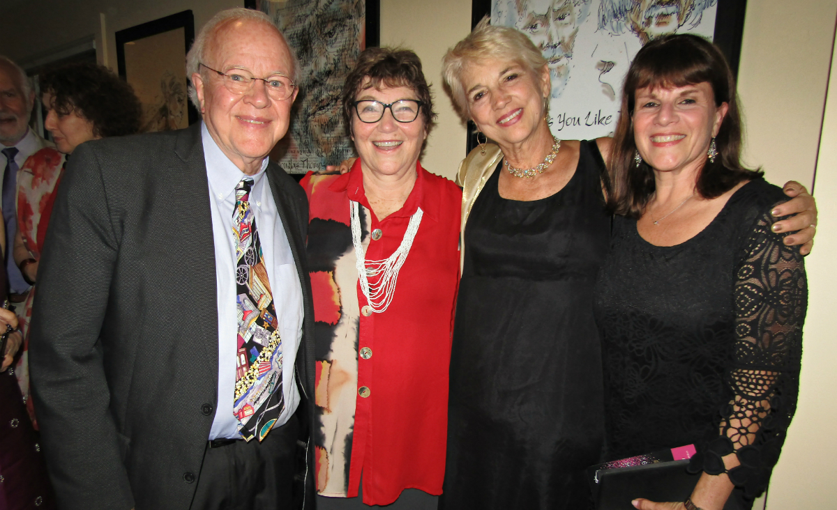 Douglas Trumbull, S&Co. Founding Artistic Director Tina Packer, Julia Trumbull and Diane Pearlman Douglas Trumbull, S&Co. Founding Artistic Director Tina Packer, Julia Trumbull and Diane Pearlman