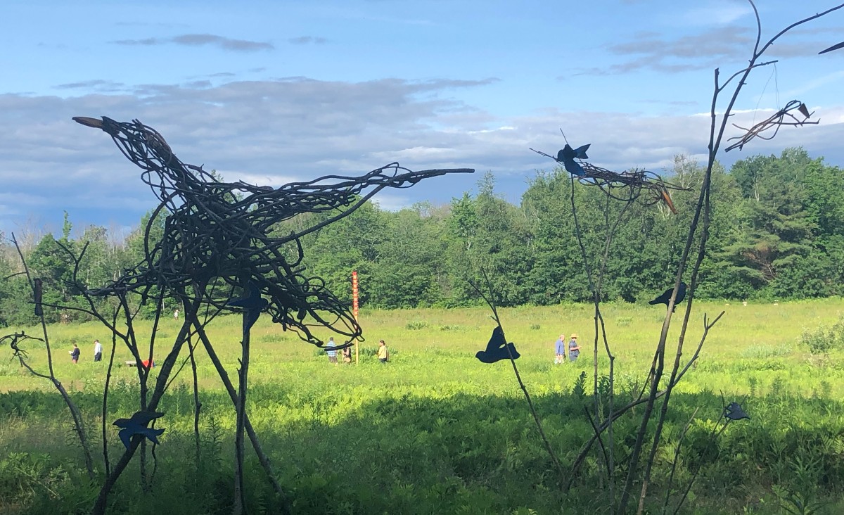 Erika Crofut, "Bouquet of Birds"&nbsp;