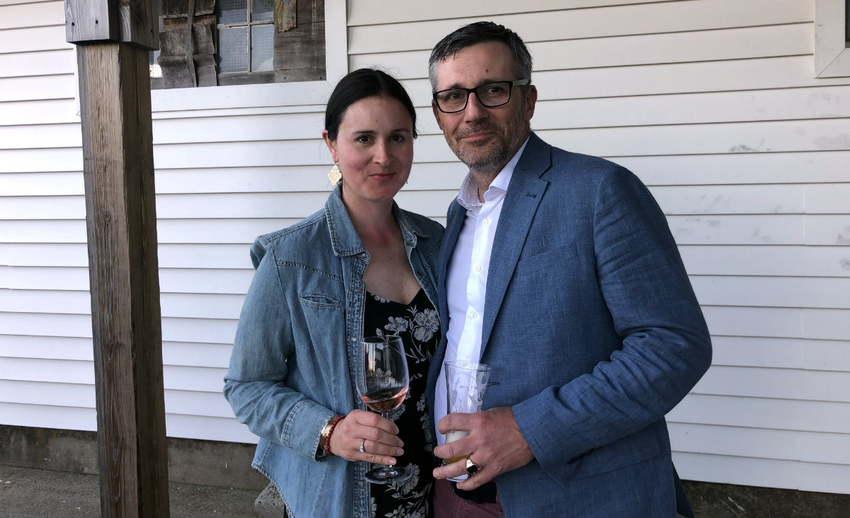 Erin and Sean Brown of Washington, Conn.