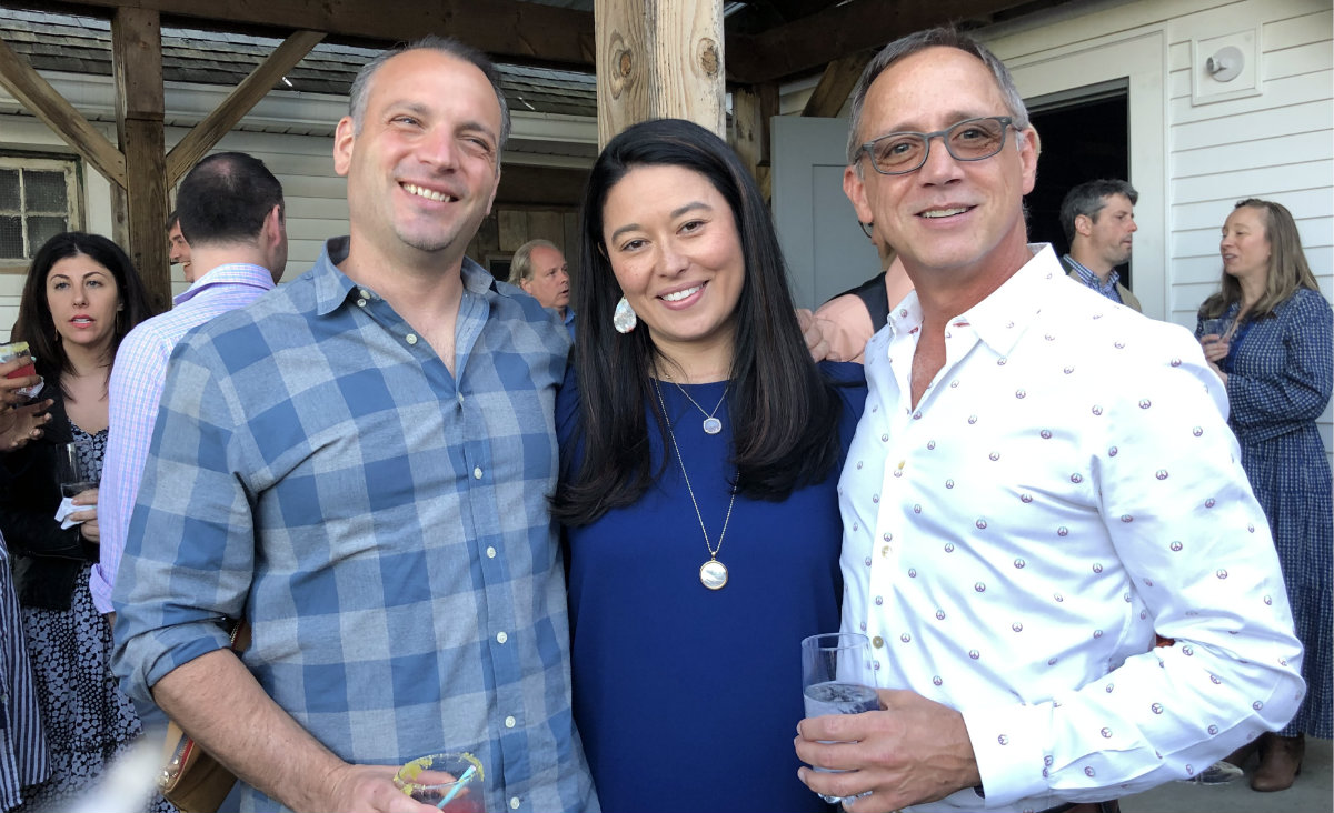 Chris Desiderio, Tina Couch and Rick Angiollo of By Request, a Litchfield County concierge service