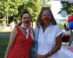 Sharon Caughlan and board member Caroline Carey. Sharon Caughlan and board member Caroline Carey.