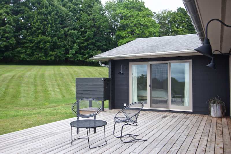Deck with outdoor&nbsp;shower