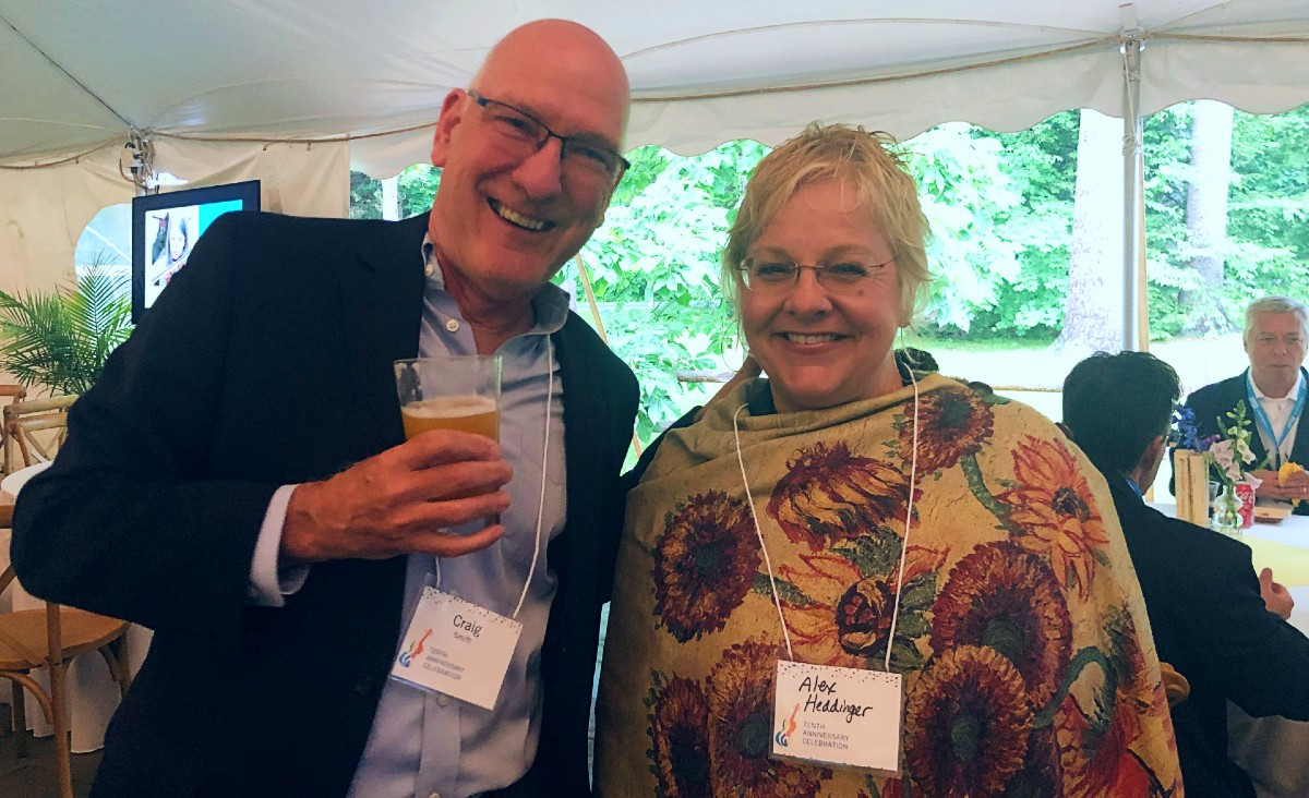 Craig Smith and Alexandra Heddinger