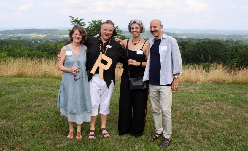 Jane Smith, Olana Partnership President Sean Sawyer repping&nbsp;an&nbsp;OG Rip Van Winkle fit, and ARO architects Kim Yao and Adam Yarinsky
