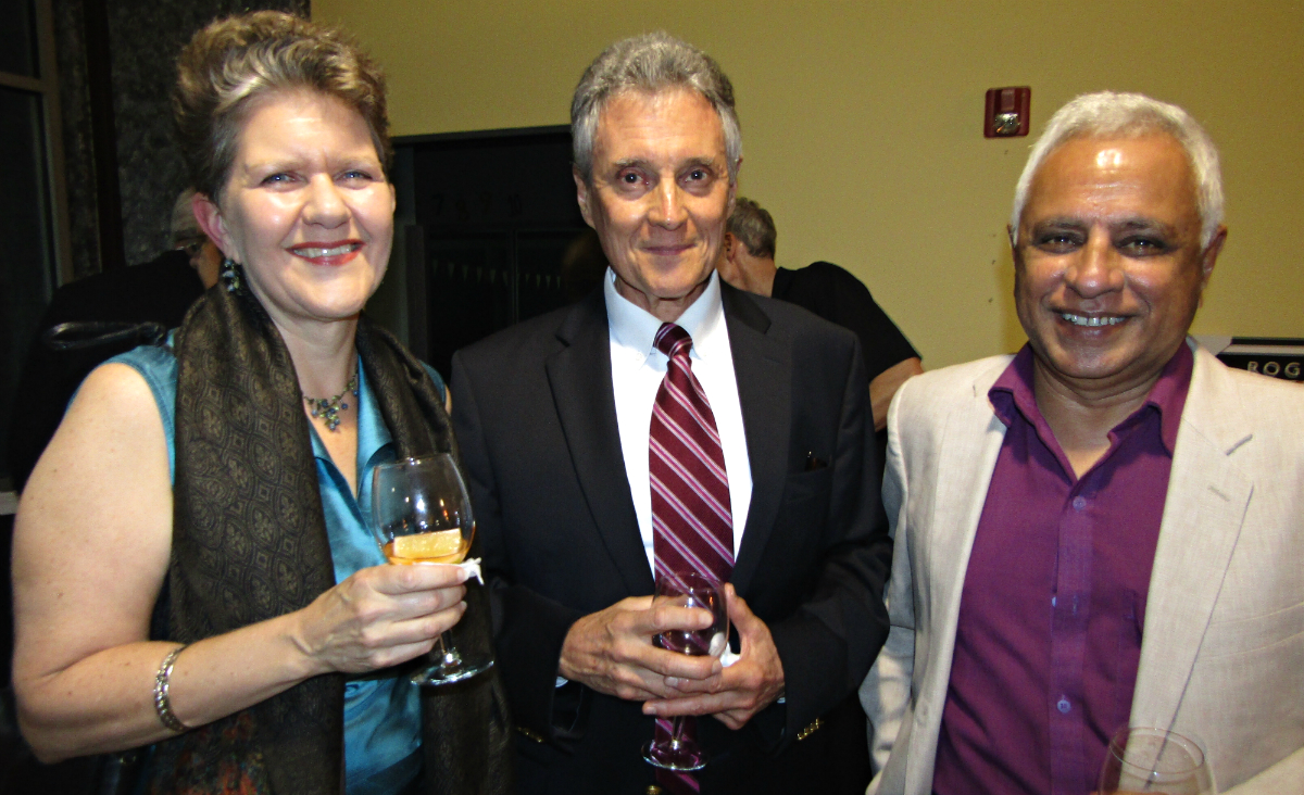 Chris Strohbeck, Roger Manring and Ramaswami Murari.