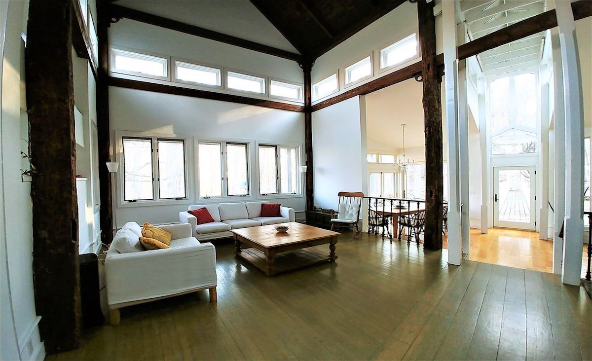 Living and dining room