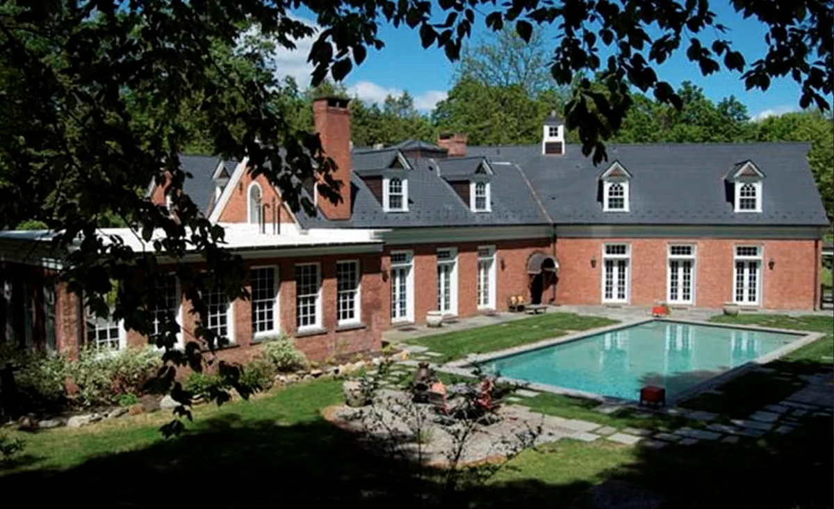 Exterior with pool