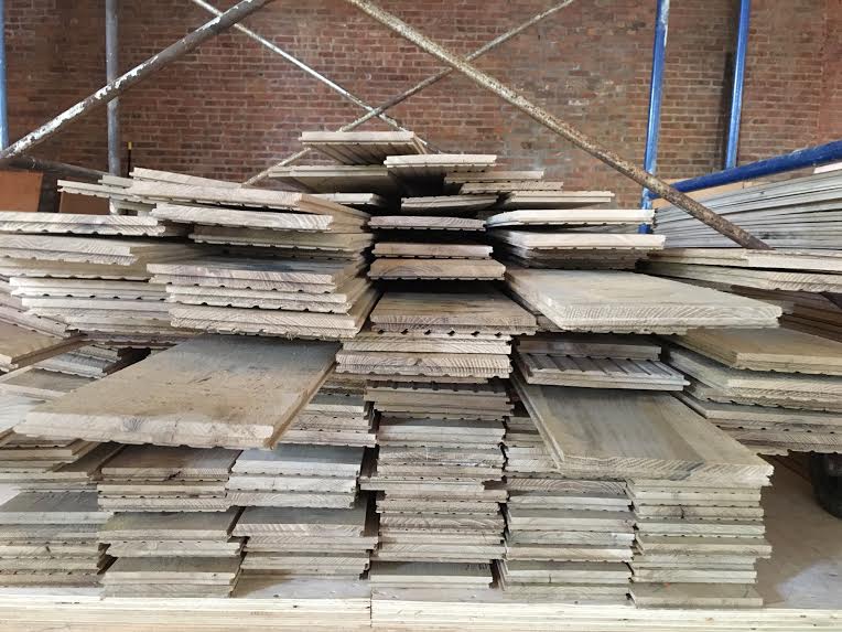 The new floorboards keep the old feel