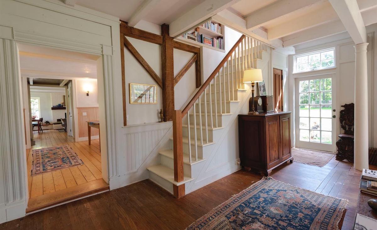 Staircase to second floor