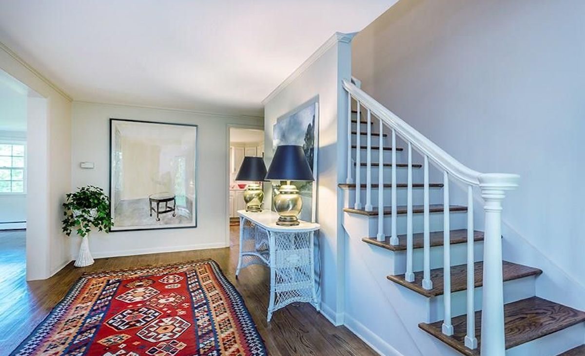 Staircase to second floor