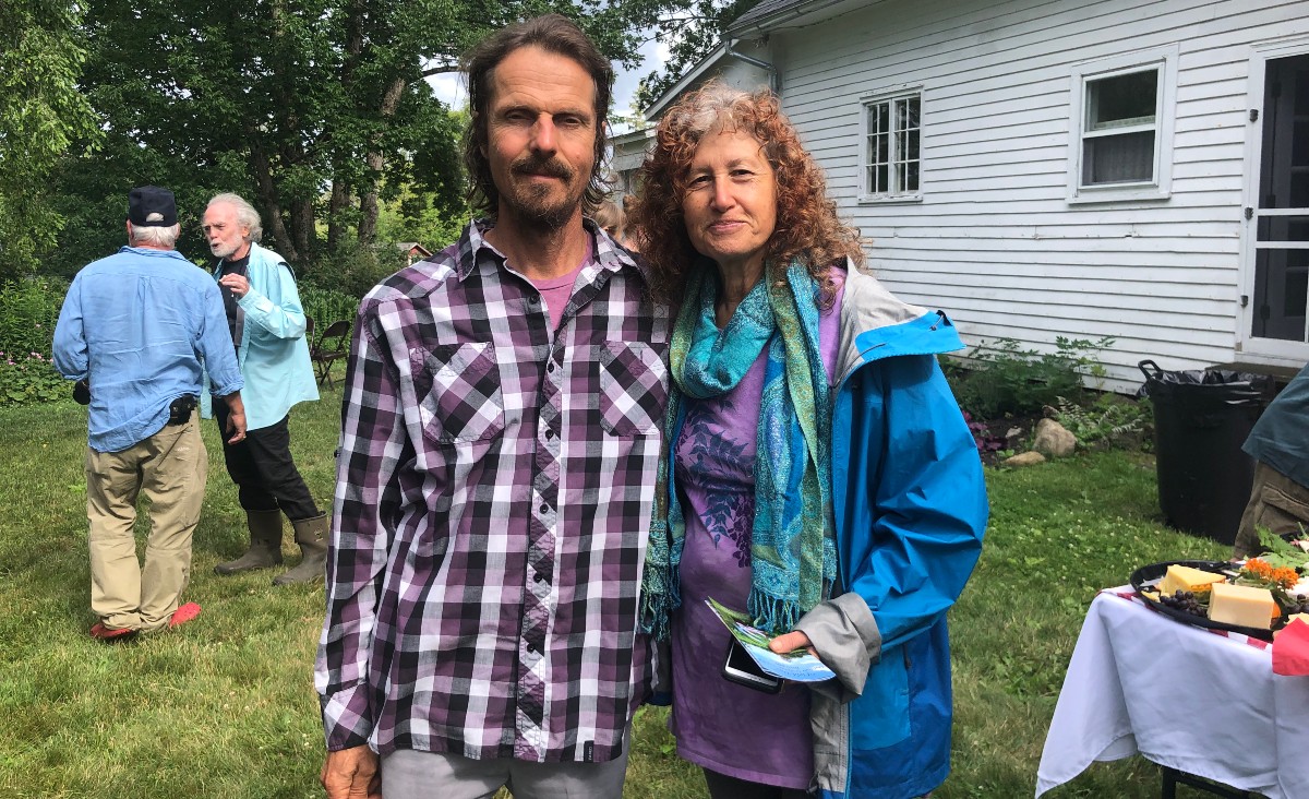 Bill Taylor, a musician, and Jaye Moscariello, an artist, who have relocated their Floodgate Farm from California to Sandisfield