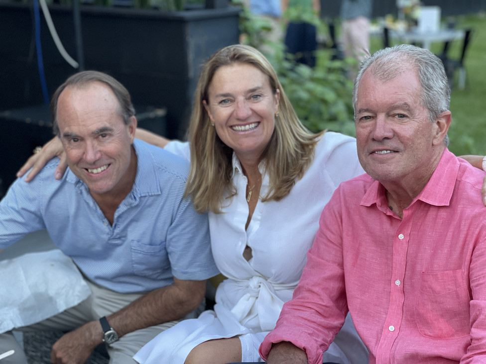 Thaddeus Gray, Elyse Harney and Scott Morris. Elyse Harney Real Estate sponsored the event. Thaddeus Gray, Elyse Harney and Scott Morris. Elyse Harney Real Estate sponsored the event.