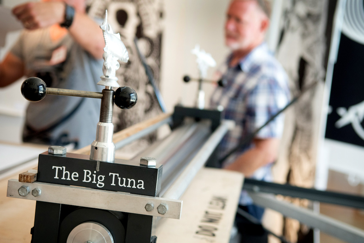 The Big Tuna mobile printing press. Photo courtesy BIG INK