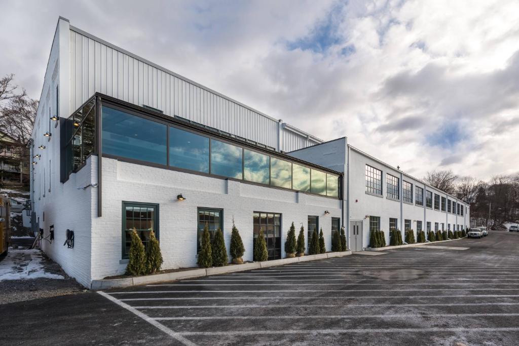 The Wick Hotel, overlooking the waterfront.