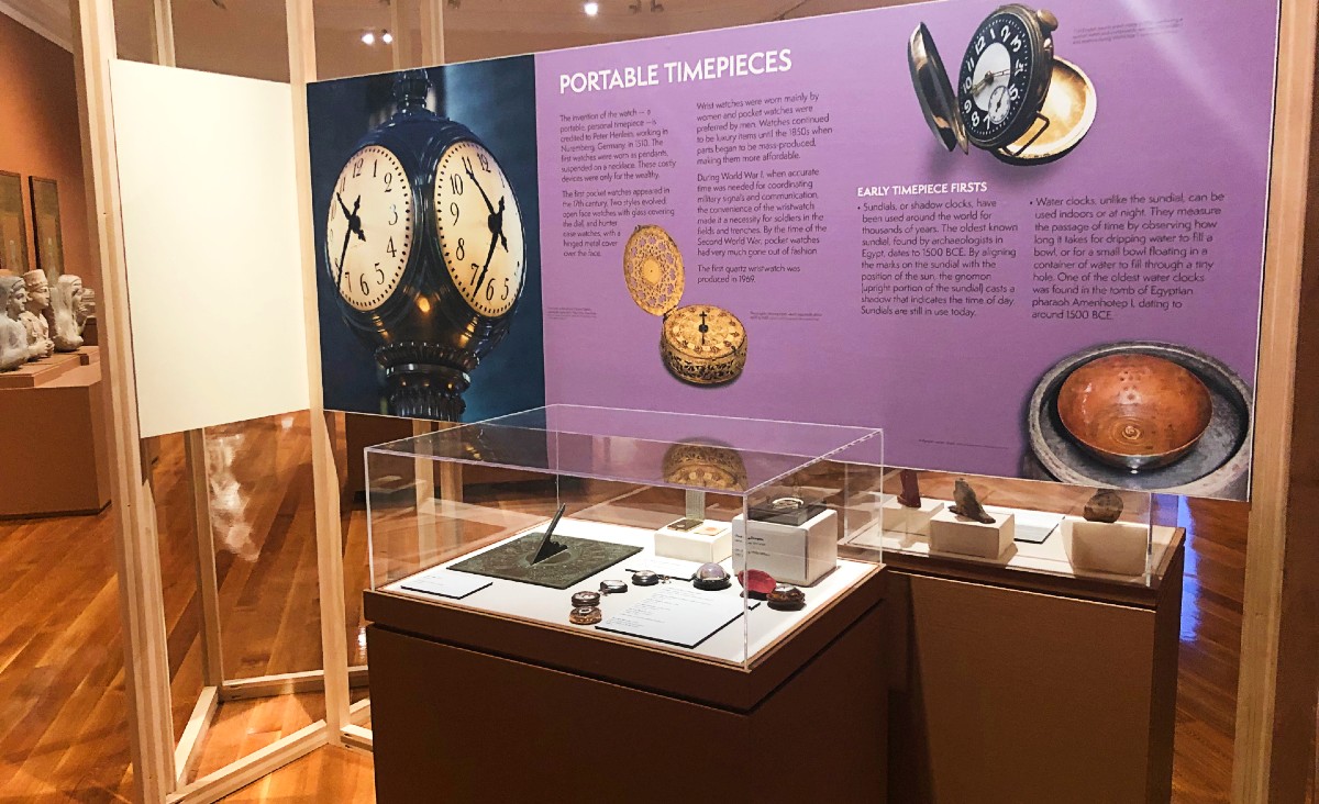 An adaptable exhibit from the"Objects and Their Stories" collection