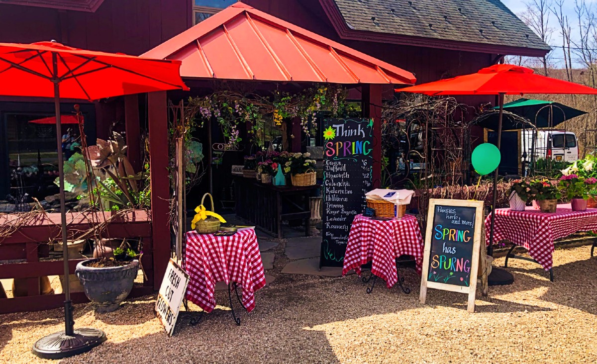 Along with the Harney &amp; Sons caf&eacute; and Golden Wok, Country Gardeners Florist is housed in Millerton&rsquo;s historic 1851 train station.