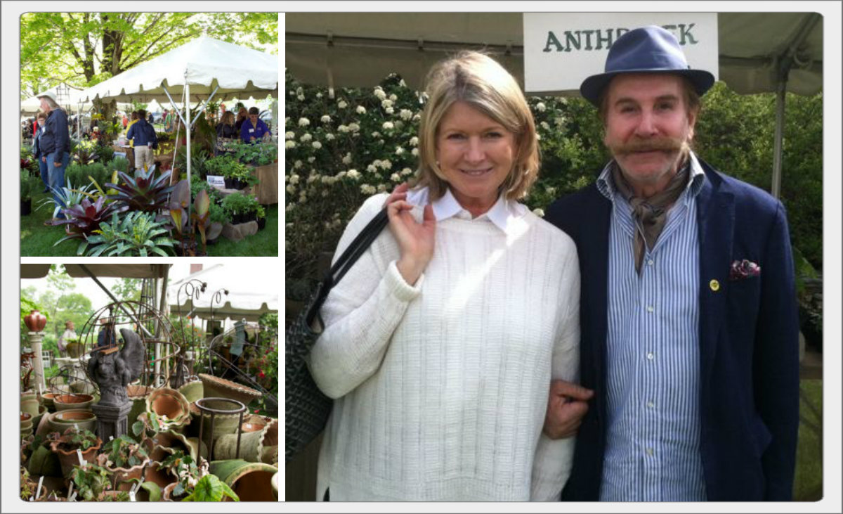 Photos at left by Stephanie Stanton. Right: Trade Secrets stalwart&nbsp;Martha Stewart&nbsp;with the Manhattan florist&nbsp;Zez&eacute; in 2013.&nbsp;RI staff photo