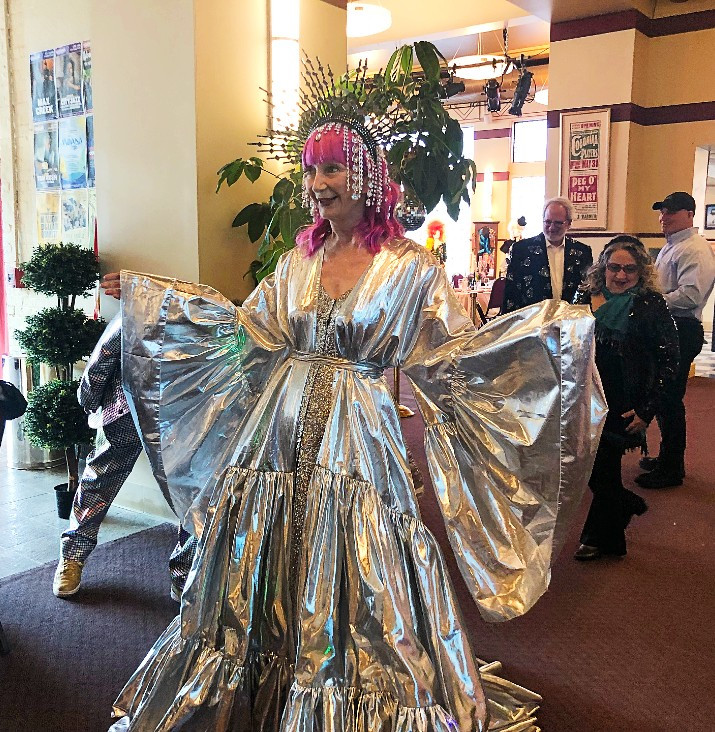 Honoree Vicki Bonnington in her glamorous glory