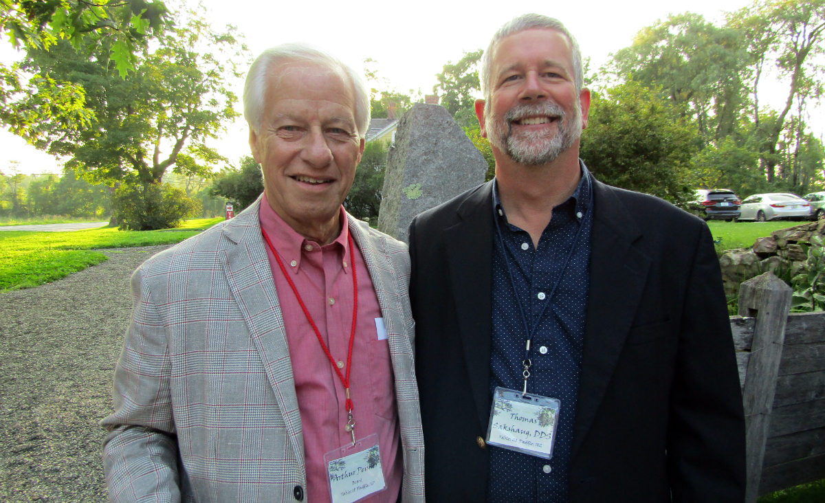 VIM Berkshires Board Chairman Art Peisner with trustee Tom Sakshaug, DDS. VIM Berkshires Board Chairman Art Peisner with trustee Tom Sakshaug, DDS.