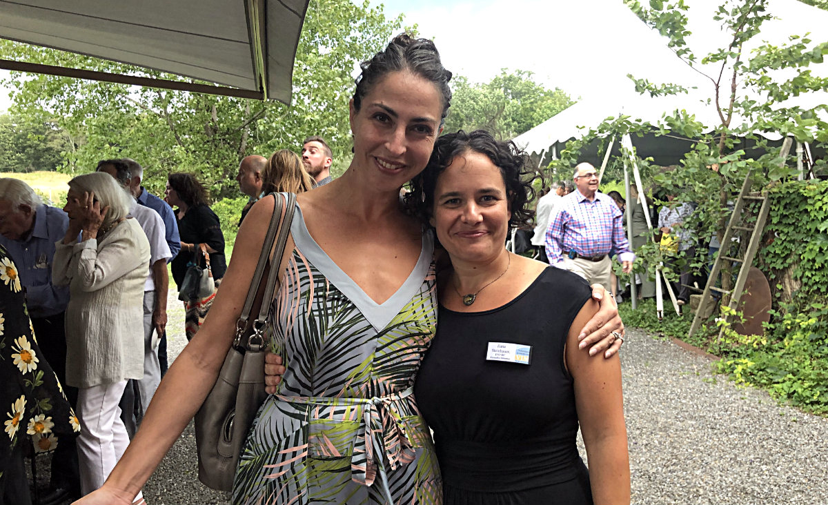 Ilana Siegal, founder of Lifeworks Studio, and VIM Executive Director Ilana Steinhauer