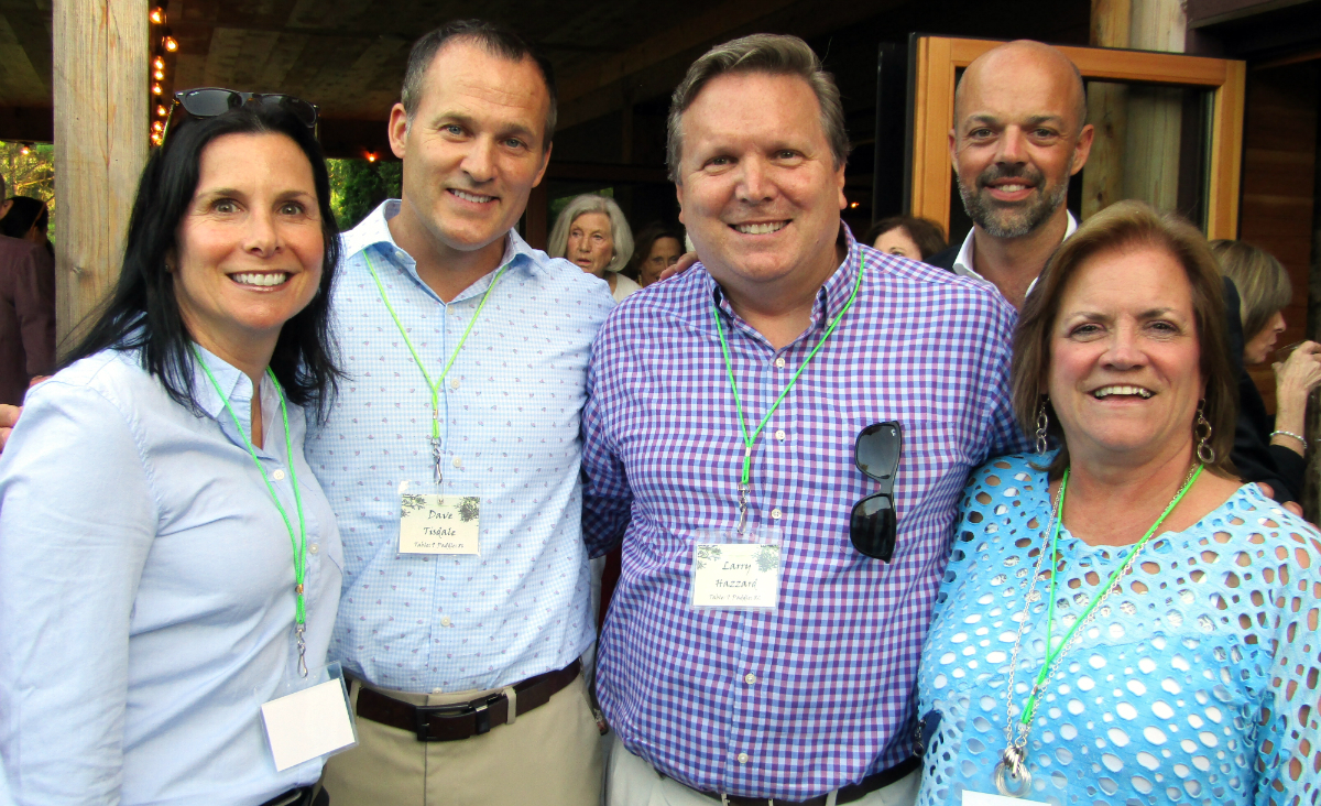Kathy and Dave Tisdale with trustee Larry Hazzard, Mass. State Senator Adam Hinds and Kris Hazzard. Kathy and Dave Tisdale with trustee Larry Hazzard, Mass. State Senator Adam Hinds and Kris Hazzard.