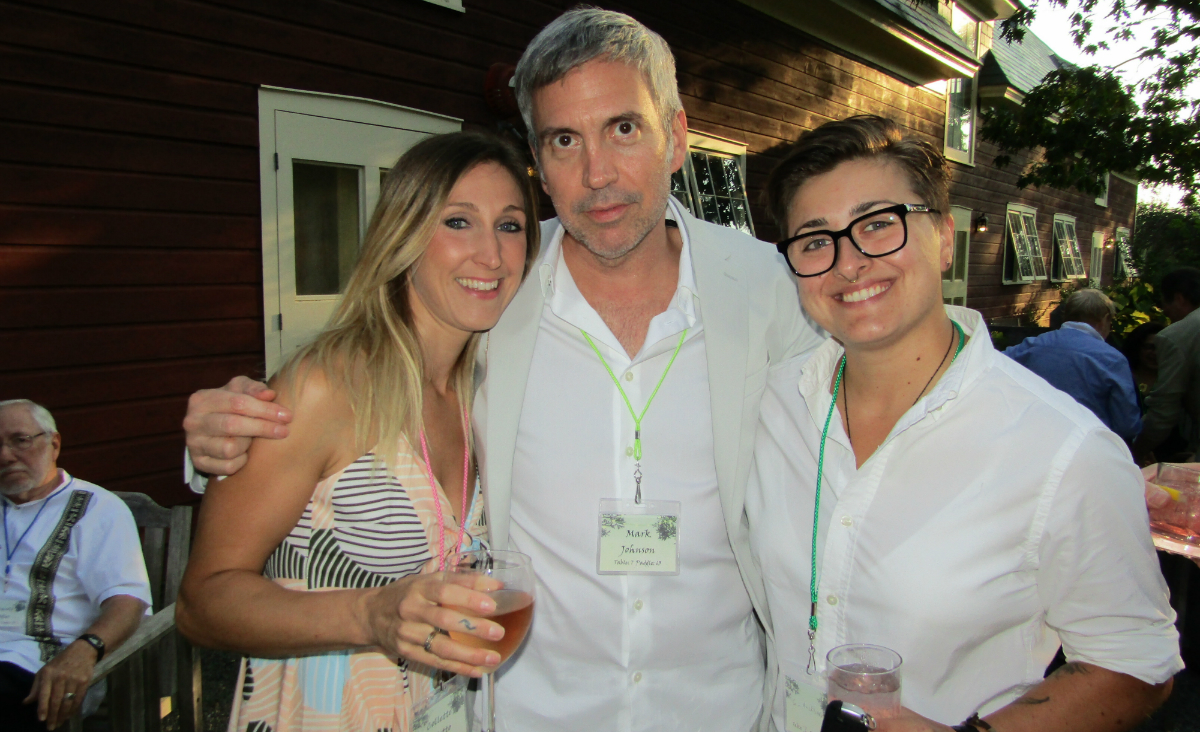Collette Viletto, Mark Johnson and Sam Backhaus. Collette Viletto, Mark Johnson and Sam Backhaus.