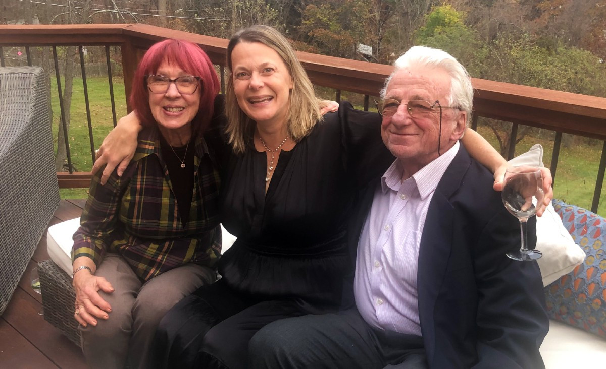 Hannelore Voness, van Ginhoven, and Irving Feit