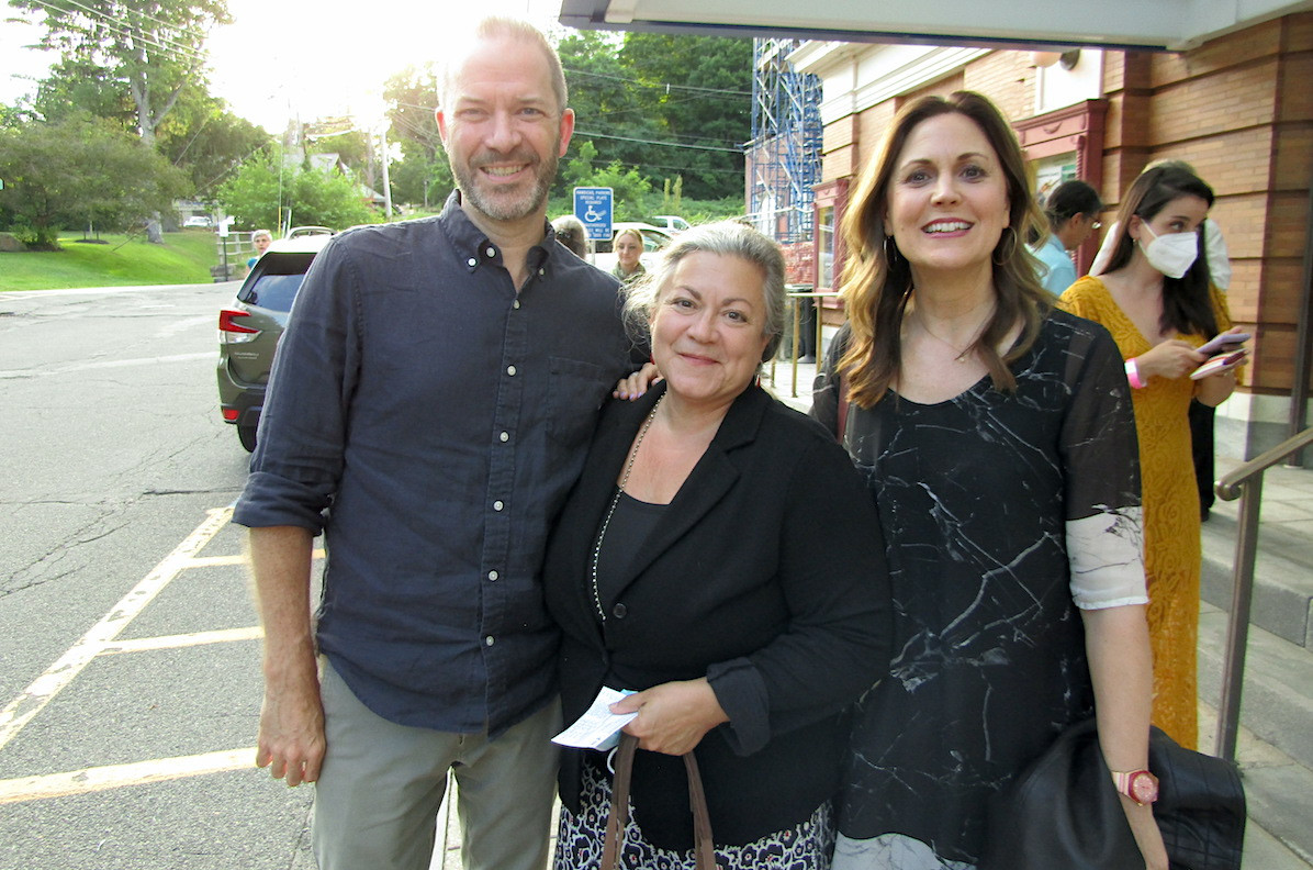 Author and educator Brendan Mathews, Nonprofit Center of the Berkshires founder&nbsp;Liana Toscanini, and CATA Executive Director Margaret Keller&nbsp;