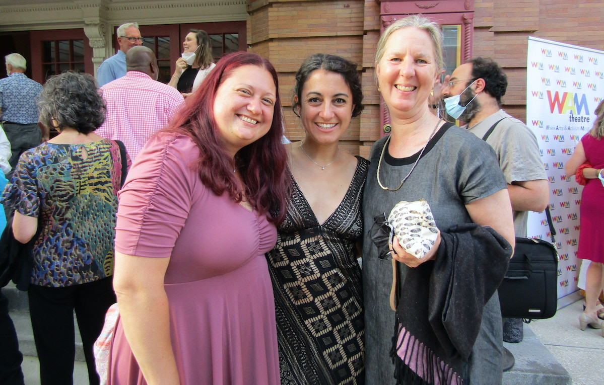 WAM General Manager Dori Parkman with board members Toni Buckley and Carolyn Butler